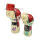 Japonsk panenky Kokeshi Takasago, 2 ks