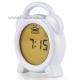 Noční světlo a budík Sleep trainer bílý Alecto BC-100