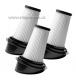 Filtry pro SENCOR SVC86xx a ROWENTA ZR005202 X-Pert 160/3.60 omývatelné 3ks