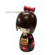 Japonsk� panenka Kokeshi Hanatsubaki - Kv�t kam�lie, 13,5 cm