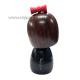 Japonsk� panenka Kokeshi Hanatsubaki - Kv�t kam�lie, 13,5 cm