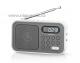 Mini FM rdio s PLL ladnm 2,1W Nedis RDFM2200WT