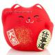 Japonsk koka tst Maneki Neko, erven S