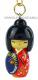 Klenka panenka Kokeshi Kasa Red