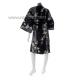 Japonsk dmsk kimono Yukata se vzorem teovch kvt dlouh 107 cm