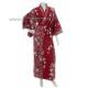 Japonsk dmsk dlouh kimono Yukata se vzorem kvt sakury