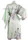Japonsk dmsk hedvbn kimono Iroha Yukata "Bse"