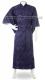 Japonsk pnsk dlouh kimono Kasuri tmav modr