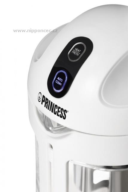 Pěnič mléka a mlékovar Princess 2 v jednom Pěnič mléka a mlékovar Princess 2 v jednom