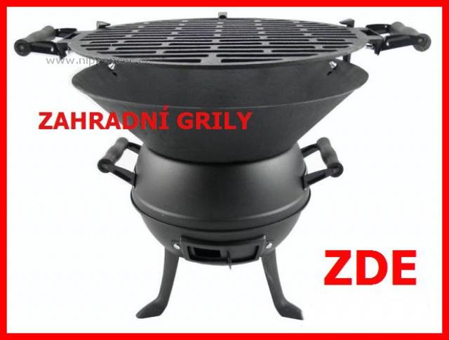 zahradn grily, penosn ohnit, grily na devn uhl, krby - kompletn nabdka