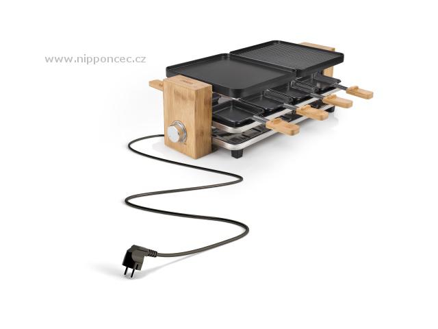 Raclette gril Princess 16 2910 Pure 8 Bamboo Raclette gril Princess 16 2910 Pure 8 Bamboo