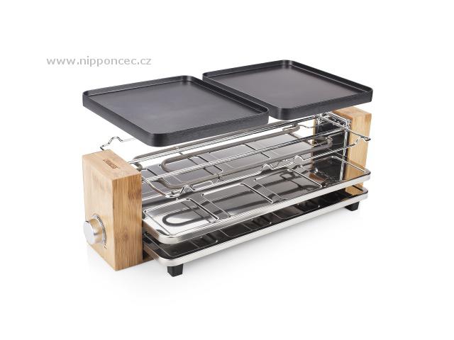 Raclette gril Princess 16 2910 Pure 8 Bamboo Raclette gril Princess 16 2910 Pure 8 Bamboo