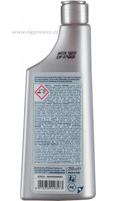 Odvápňovač pro žehličky WPRO, 250 ml