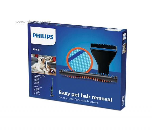 vhbw Set de 2x filtros de aspiradora compatible con Philips PowerPro