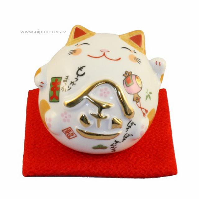 Keramická pokladnička Maneki Neko Lucky Cat. Keramická pokladnička Maneki Neko Lucky Cat.